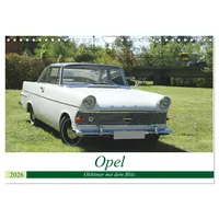 Calvendo Opel Oldtimer mit dem Blitz (Wandkalender 2026 DIN