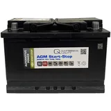 Quality Batteries Q-Batteries Start-Stop Autobatterie AGM70 12V 70Ah 760A