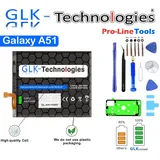 GLK-Technologies High Power Akku kompatibel mit Samsung Galaxy A51 (A515F) BA515ABY | GLK-Technologies Battery | accu | 4200mAh | inkl. Werkzeug Set Kit