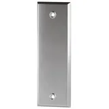 BAUHELD Metall Gurtwickler Abdeckplatte 105mm Geschlossen Verchromt