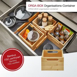 SOTech Orga-Box 200 x 225 x 150 mm 1-tlg. braun