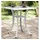 vidaXL Gartentisch 53 x 53 x 53 cm Weiß