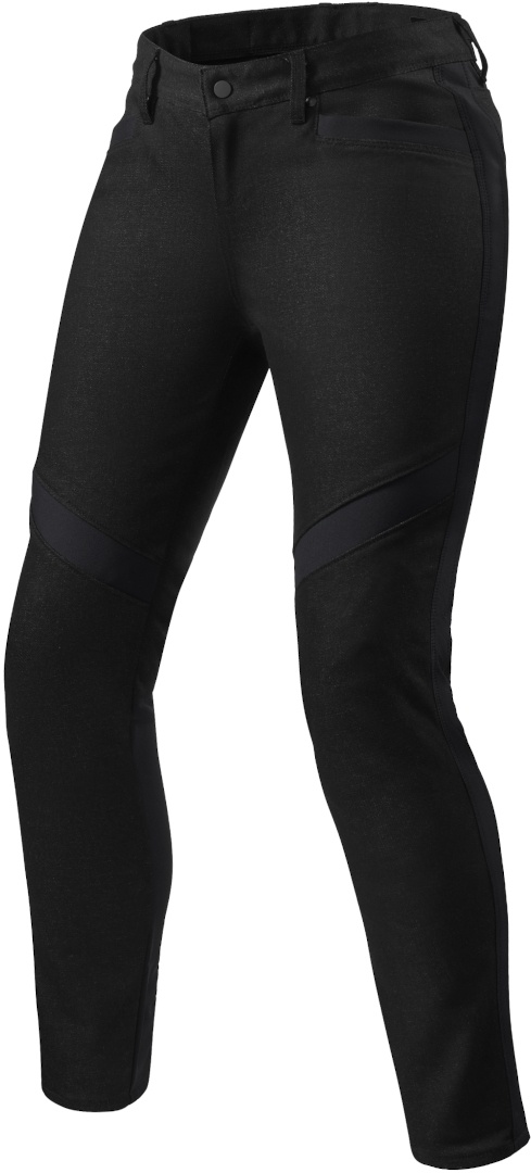 Revit Elin Damen Motorrad Textilhose, schwarz, Größe 30 40