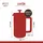 La Cafetiere Pisa 8 Tassen Kupfer