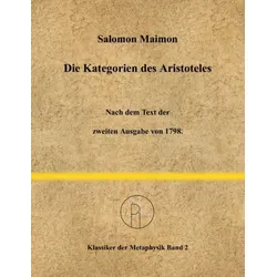 Die Kategorien des Aristoteles