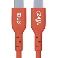 Club 3D USB 2.0 Typ-C Bi-Direktionales USB-IF 480Mb PD 240W St./St. 1m