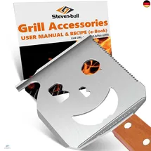 steven-bull s Grillspatel 7-in-1 orange
