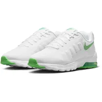 Sneaker NIKE SPORTSWEAR "Nike Air Max Invigor", Herren, Gr. 42,5, weiß, illusion grün, Synthetik, Textil, Schuhe Sneaker