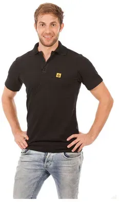 Polo-Shirt, ESD, XL, schwarz - schwarz - XL