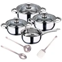 San Ignacio Faro Kochtopfset 10 Einheiten - Silver - One Size