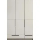 Woood Kleiderschrank Split aus Kiefernholz, Höhe 215 cm, Soft-Close-System