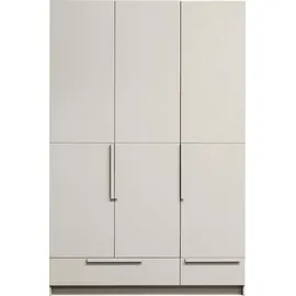 Woood Kleiderschrank Split aus Kiefernholz, Höhe 215 cm, Soft-Close-System