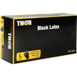 Abena Re-Seller GmbH Thor Black Latex, puderfrei, S