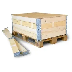 Holzaufsatzrahmen 1200x800x200mm Aufsatzrahmen für Europalette mit IPPC Stempel