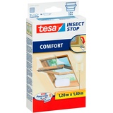 Tesa Fliegengitter Dachfenster 1,2 x 140 cm weiß