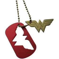 Anhänger DC Comics - Wonder Woman Logo Dog Tag