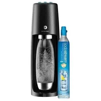 Sodastream Easy One Touch schwarz + PET-Flasche + Zylinder