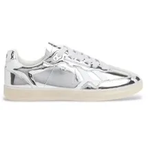 Pepe Jeans für Damen. PLS00036 Schuhe Ball Mirror silber (39), Wohnung, Schnürsenkel, Lässig