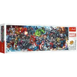 TREFL 29047 Join the Marvel Universe 1000 Teile Panorama Puzzle