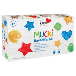 KREUL MUCKI Bastelfarbe 6er Set