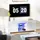 Homcom TV-Schrank Lowboard 120 x 34 x 45 cm Weiß Glas