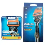 Gillette ProGlide Power Rasierer + 1 Rasierklinge mit 5-fach Klinge, Geschenk Männer