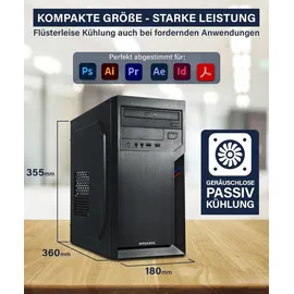 hyper byte Office PC Intel Core i7 16 GB RAM 512 GB SSD