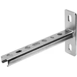 ASW Schienenkonsole 533850 500 mm, Profil 38/40 x 2.0 mm, Stahl verzinkt