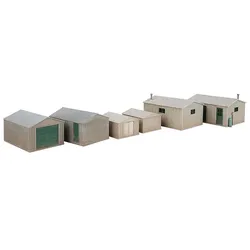 3 Blechhütten Bausatz Modell von Faller 1:87