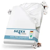 Setex Molton Matratzenschoner 180 x 200 cm Weiß