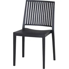 Siena Garden Lane Stapelstuhl 56 x 46 x 81 cm anthrazit