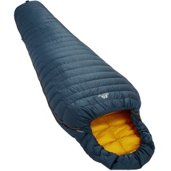 Mountain Equipment Helium Solo Regular (Herren bis +10°C / max. Körpergröße 185cm / Gewicht 0,42kg) - RV links - majolica blue