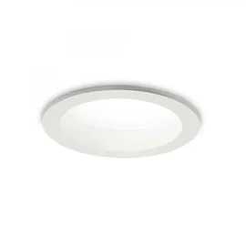 Ideal Lux Einbaustrahler Basic Wide 1x20W weiß