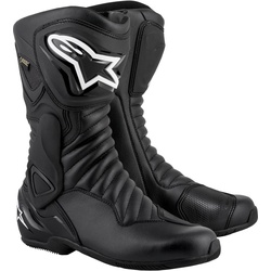 Alpinestars SMX-6 V2 Gore-Tex Motorradstiefel, schwarz, Größe 36 für Männer