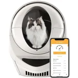 Litter-Robot 3 Connect von Whisker, Beige - Automatische, selbstreinigende Katzentoilette, hilft Gerüche zu reduzieren, funktioniert mit jedem klumpenden Katzenstreu