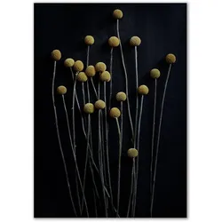 Paper Collective - Stillleben 01 (yellow drumstick), 50 x 70 cm