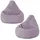 I.C.O.N. Icon Dalton Sitzsack Kinder, Lila, 2er Pack, Flauschiger Cord Stoff, Sitzsack Cord mit Füllung, Bequemer Kinder Gaming Sessel, Kuschelsessel, Lese Sessel, Schlafzimmer, Kinderzimmer, Spielzimmer