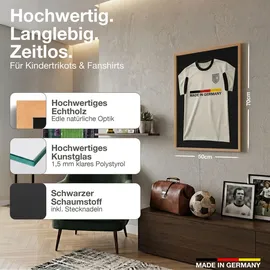 K-Möbel Bilderrahmen Echtholz Braun 50x70 cm 3er Set