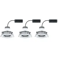 Paulmann Nova Plus 3er Set LED Einbauleuchte 3er-Set Chrom