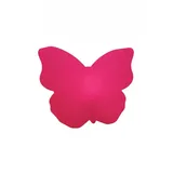 8 seasons design GmbH Motivleuchte Shining Butterfly 40 cm Kunststoff wetterfest 1 Stück rosa