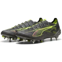 Puma Ultra 5 Ultimate MxSG Stollen-Fußballschuhe Herren matte aged silver/yellow alert/sun struck 39