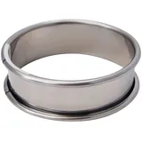 De Buyer - Runder Tortenring aus Edelstahl - Durchmesser 6 cm, Höhe 2 cm - 3091.06N, Silber