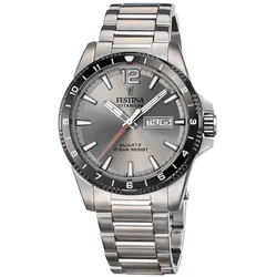 Festina Herrenuhr Festina grau - titan Herrenuhren   