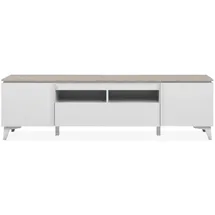 CaliCosy STOCKHOLM Lowboard  cm Braun Holzwerkstoff