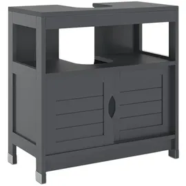 Vicco Waschbeckenunterschrank Vilda 60 x 60 x 30 cm Grau