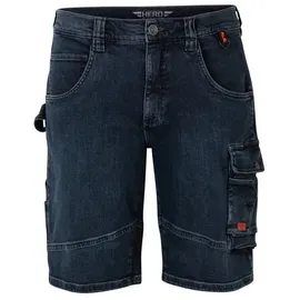 Hero by John Medoox LUCAN Denim Workwear Cargo-Shorts Blau 48