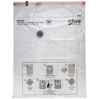 5five simply smart Vakuumbeutel in transparent | Komprimiertasche 80x60cm Air-flat - 5five