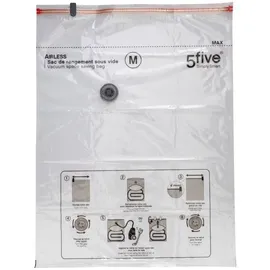 5five simply smart Vakuumbeutel in transparent | Komprimiertasche 80x60cm Air-flat - 5five