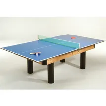 Winsport Tischtennis-Auflage für Billardtisch,blau,274 x 152 cm