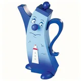 Kleinkunst aus dem Erzgebirge® Müller moderne Räucherfigur Meereszauber 12 x 7 x 21 cm